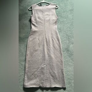 Club Monaco Gray Midi Dress XS Made in Canada